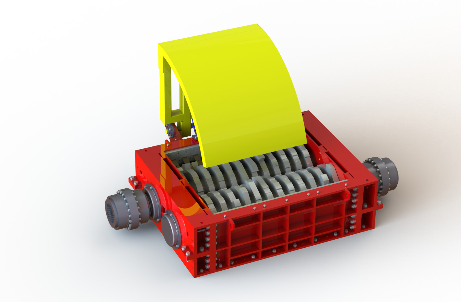 撕碎機(jī)箱體